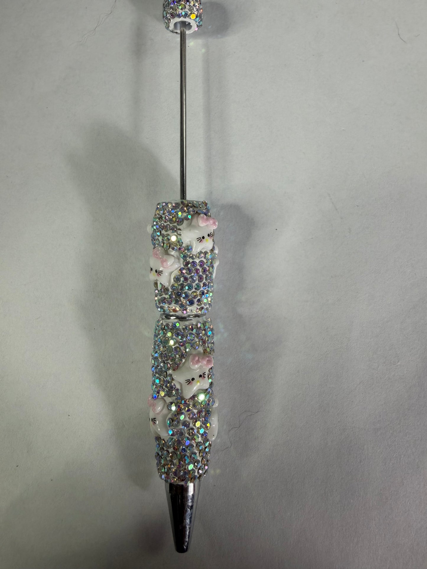 Beadable pens just the pen Ab rhinestone Hk as a star