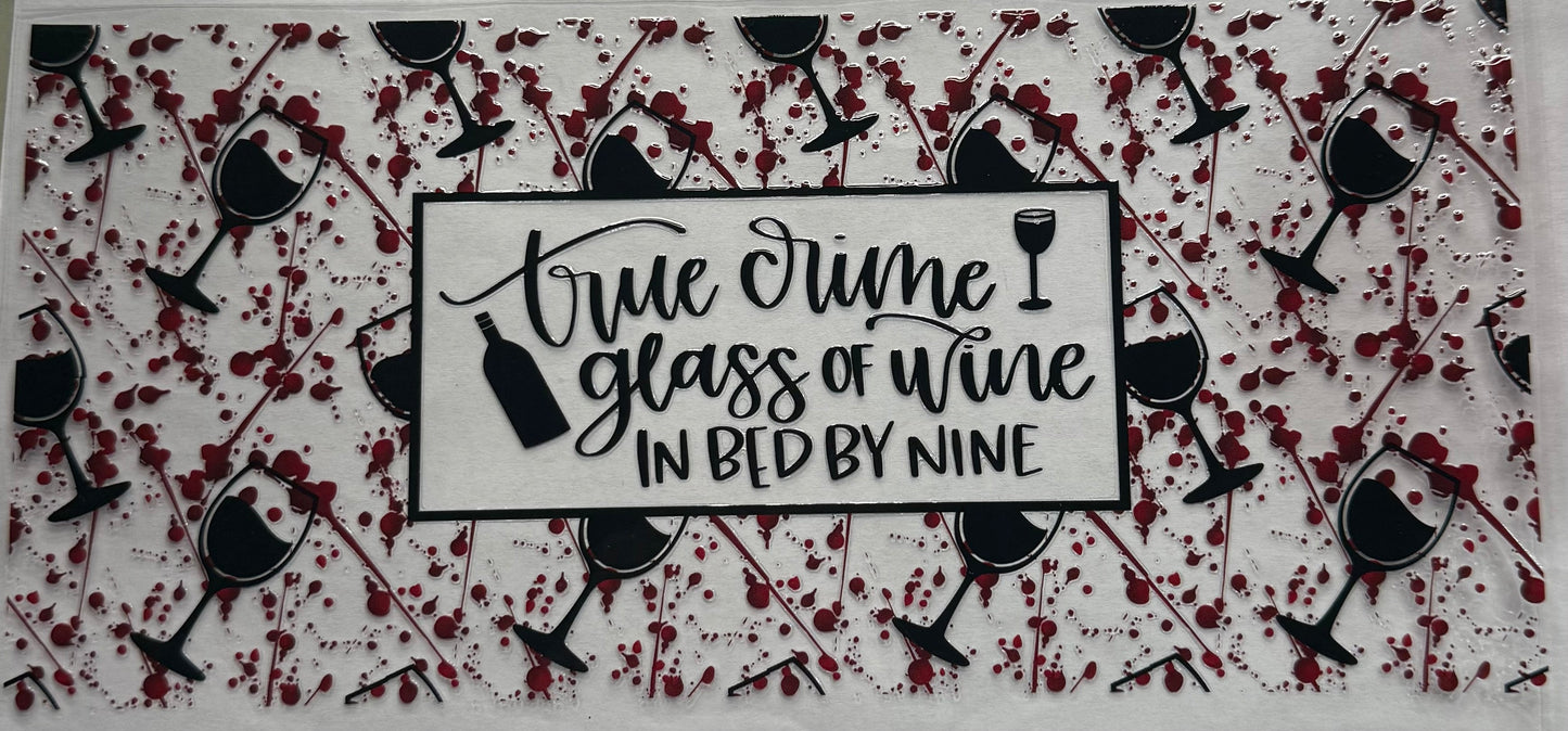 uvdtf transfer wrap true crime