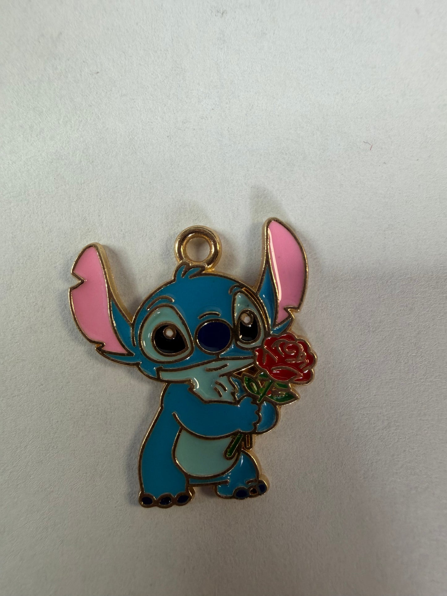 Charms stitch with rose