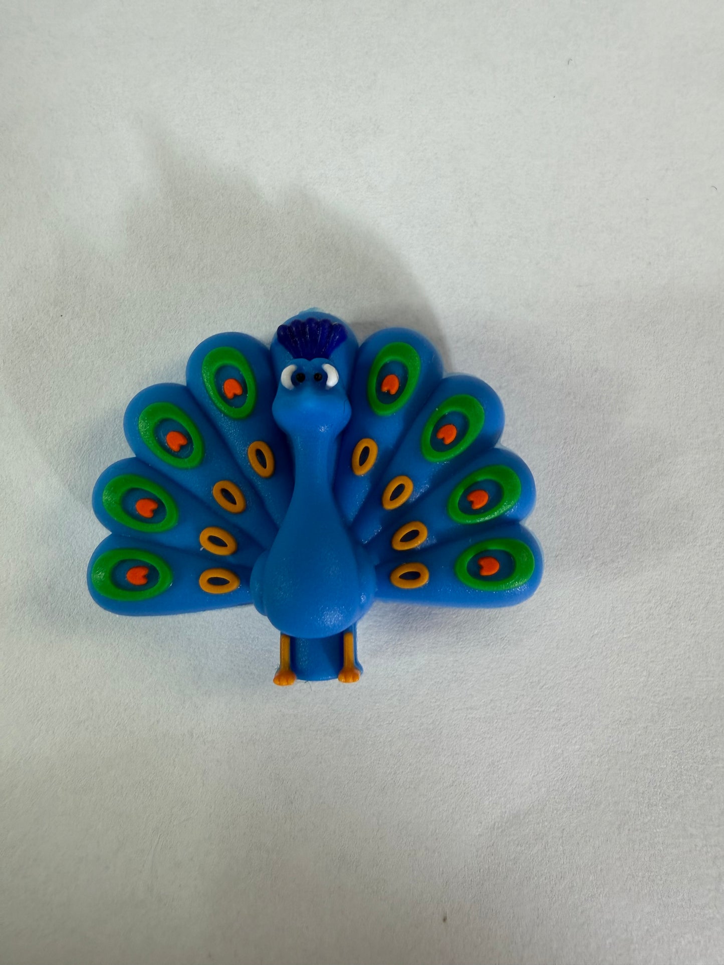 Focal 3d peacock