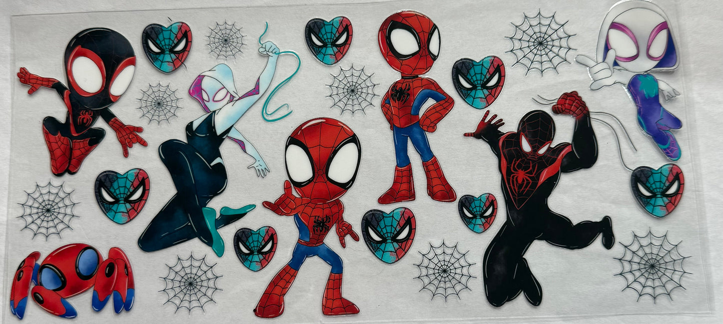uvdtf transfer wrap Spidey(Spider-Man)