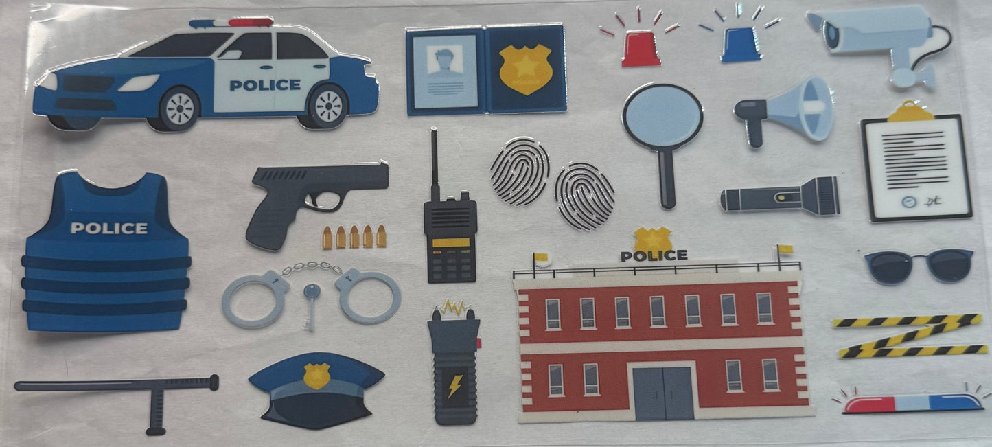uvdtf transfer wrap police