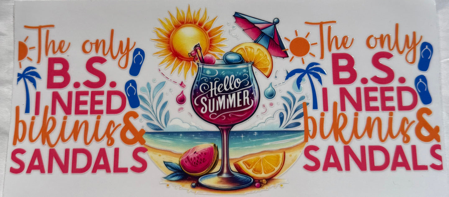 uvdtf transfer wrap hello summer