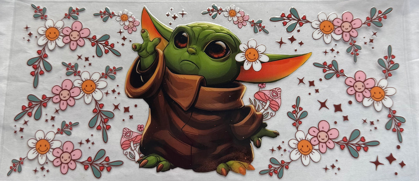 uvdtf transfer wrap Star Wars grogu