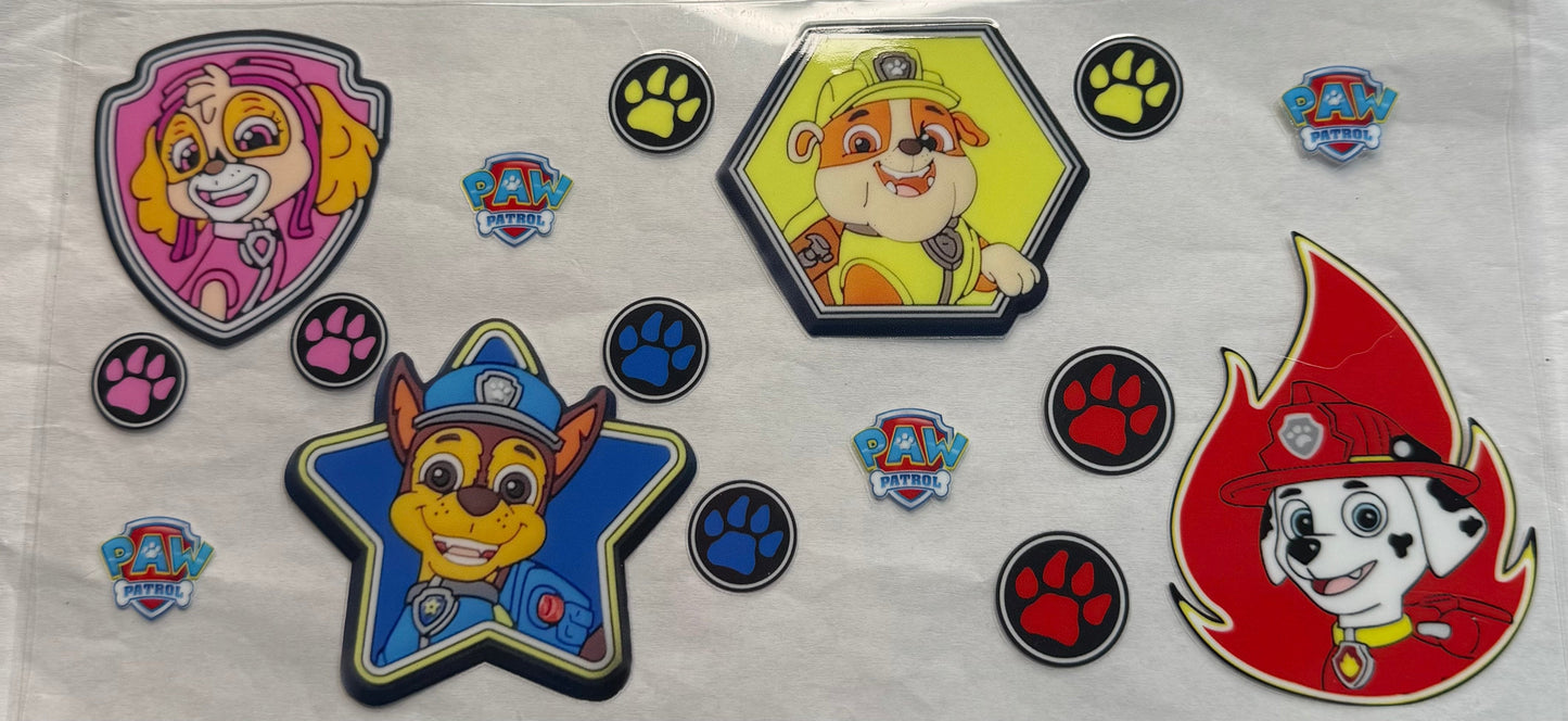 uvdtf transfer wrap paw patrol