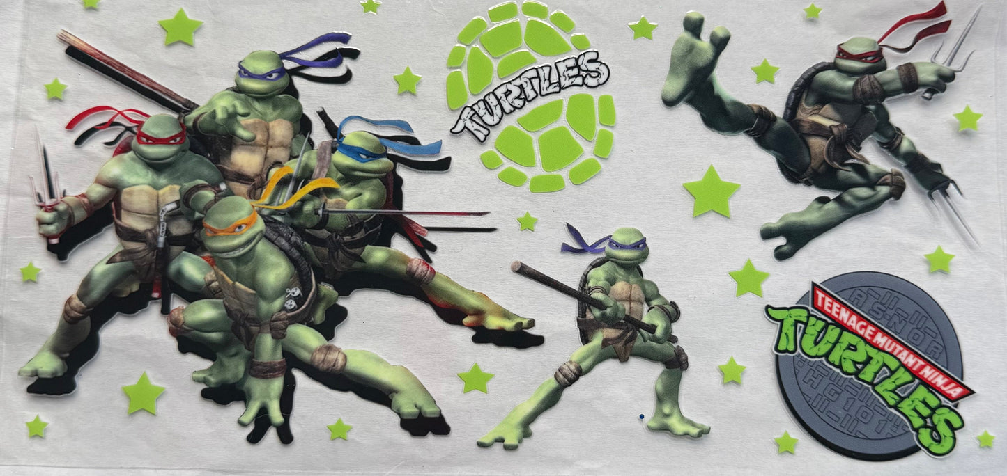 uvdtf transfer wrap ninja turtles