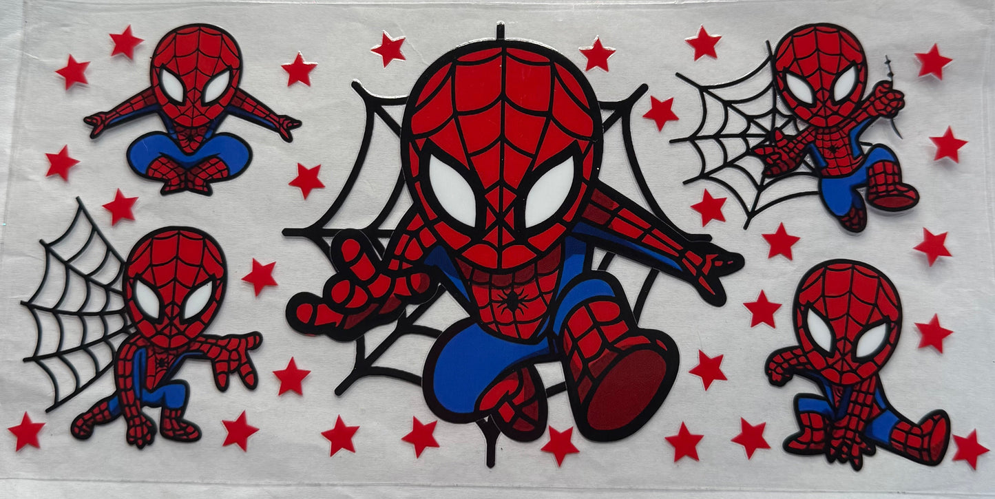 uvdtf transfer wrap spider man