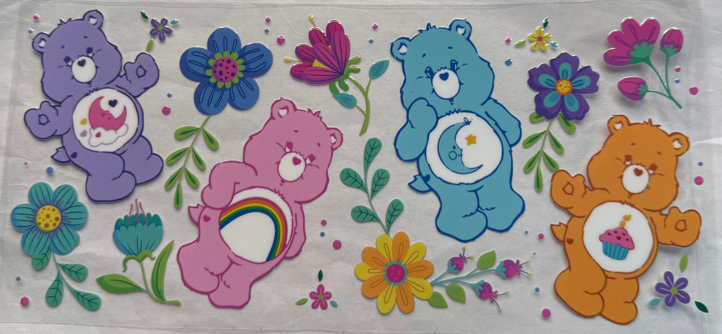 uvdtf transfer wrap Care Bears