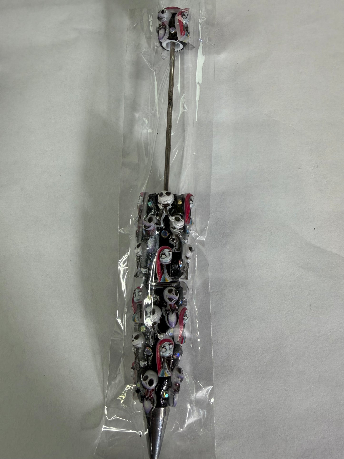 Beadable pen just the pen Jack and sally together