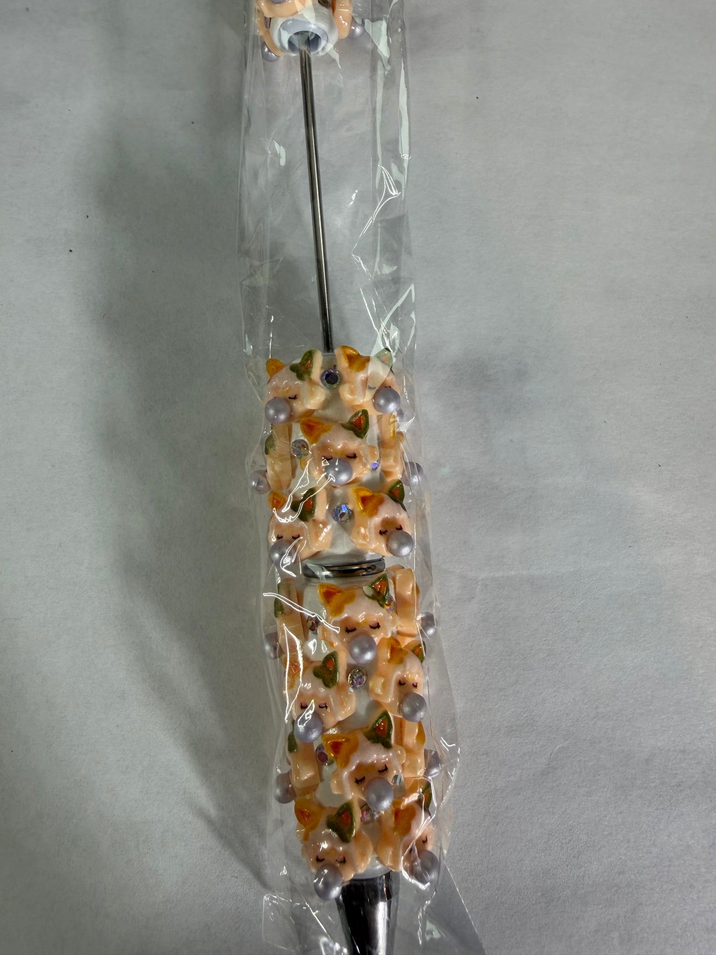 Beadable pen just the pen Yellow Nancy
