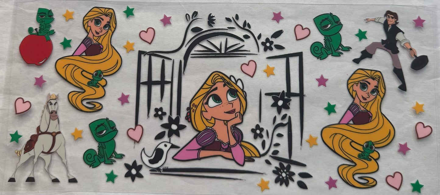 uvdtf transfer wrap disney tangled