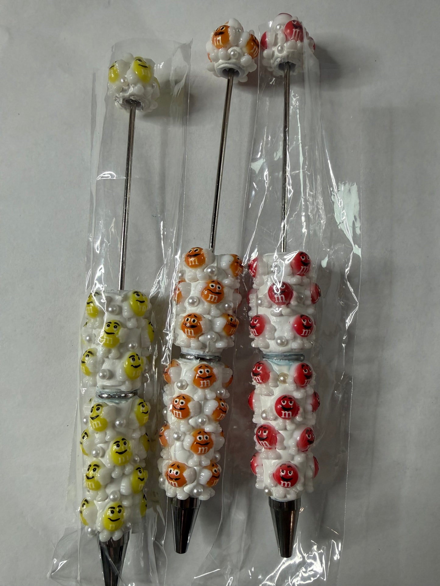 Beadable pen just the one Full body m&m mystery