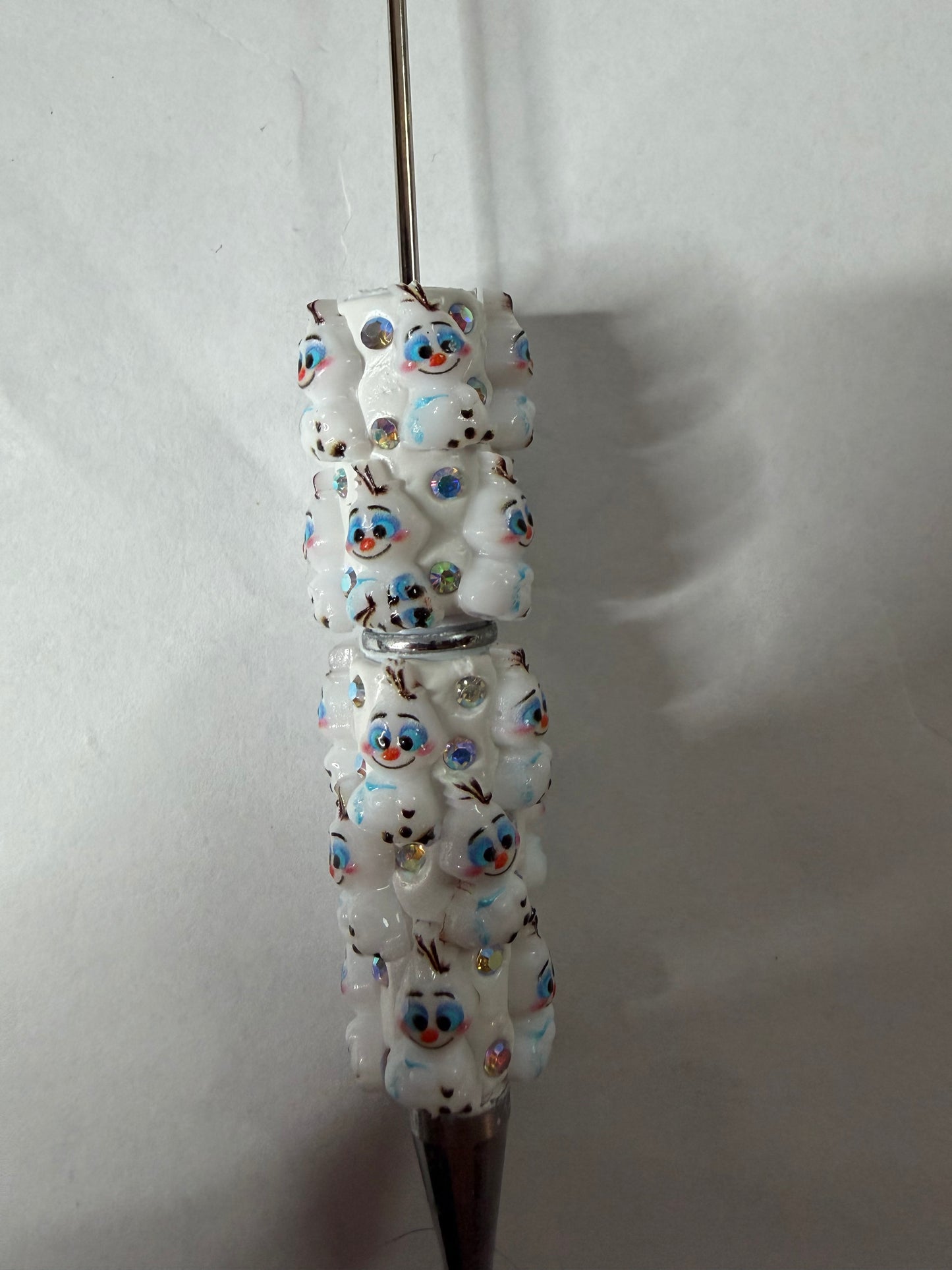 Beadable pen just the pen Olaf from frozen