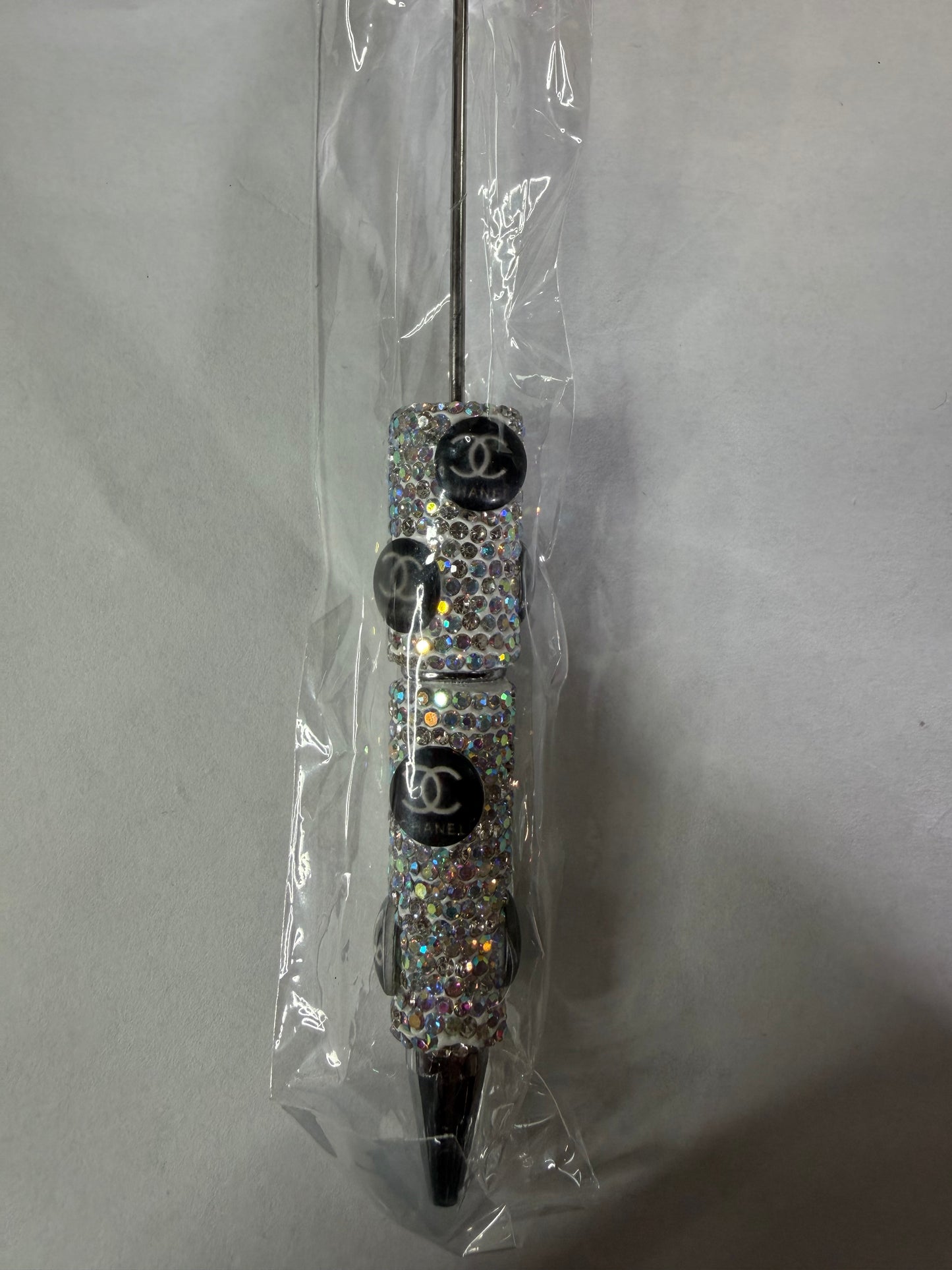 Beadable pen just the penBan rhinestones cc round circle