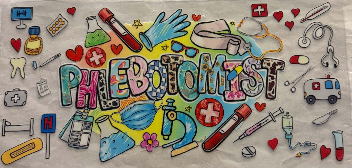 uvdtf transfer wrap phlebotomist nurse work