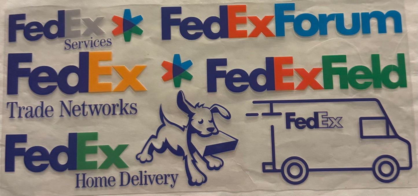 uvdtf transfer wrap fedex worker