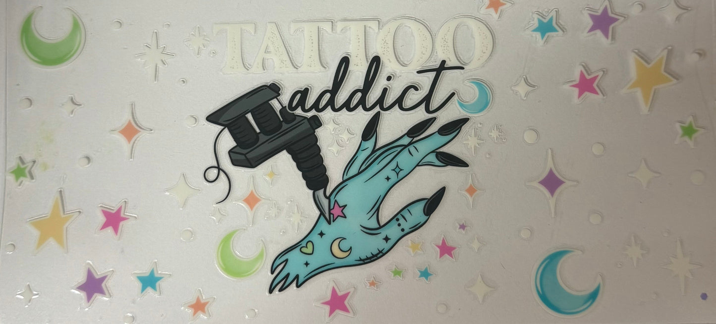 uvdtf transfer wrap tattoo addict