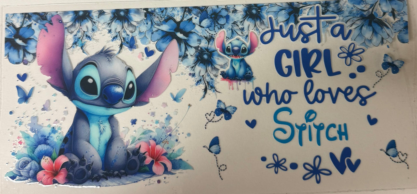 uvdtf transfer wrap just a girl who loves stitch