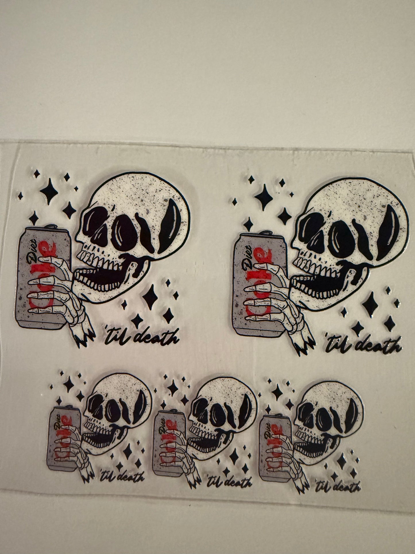 Uvdtf wraps Mini Stanley Skull Dr Pepper till death