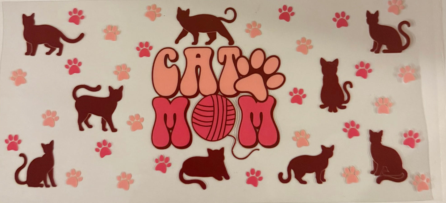 uvdtf transfer wrap cat mom