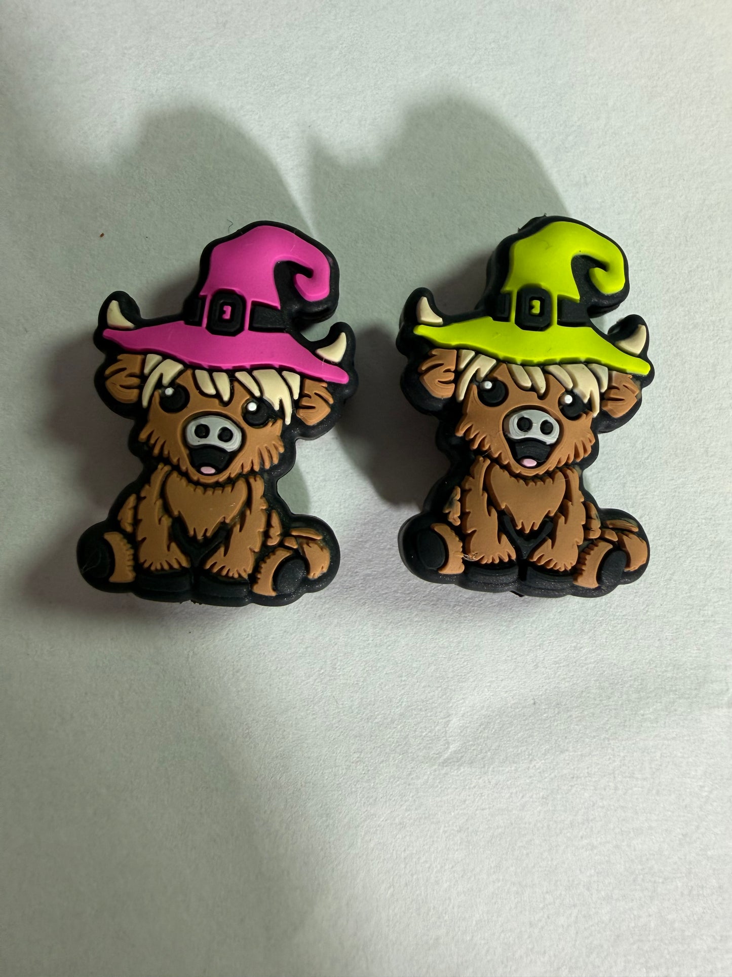 Focal 2d highland cows with witches hat mystery