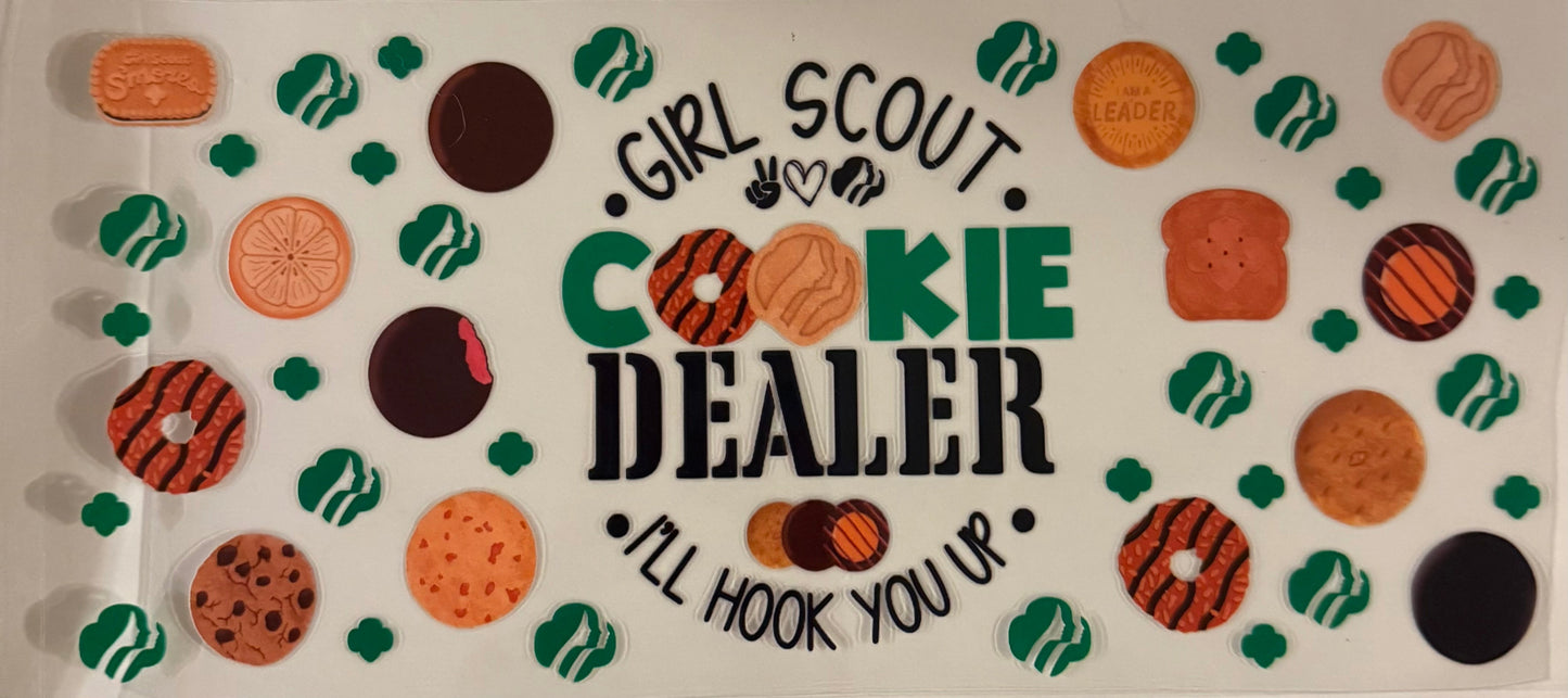 uvdtf transfer wrap Girl Scout cookie