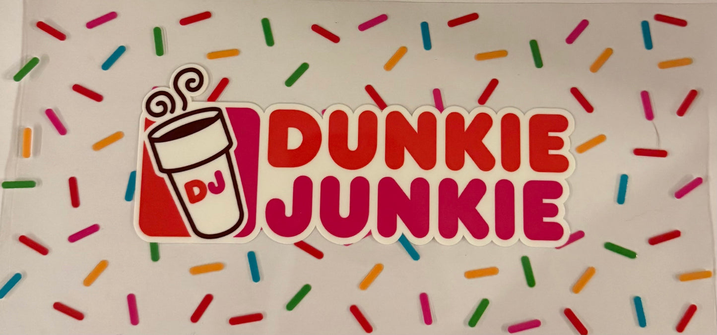 uvdtf transfer wrap Dunkie junkie