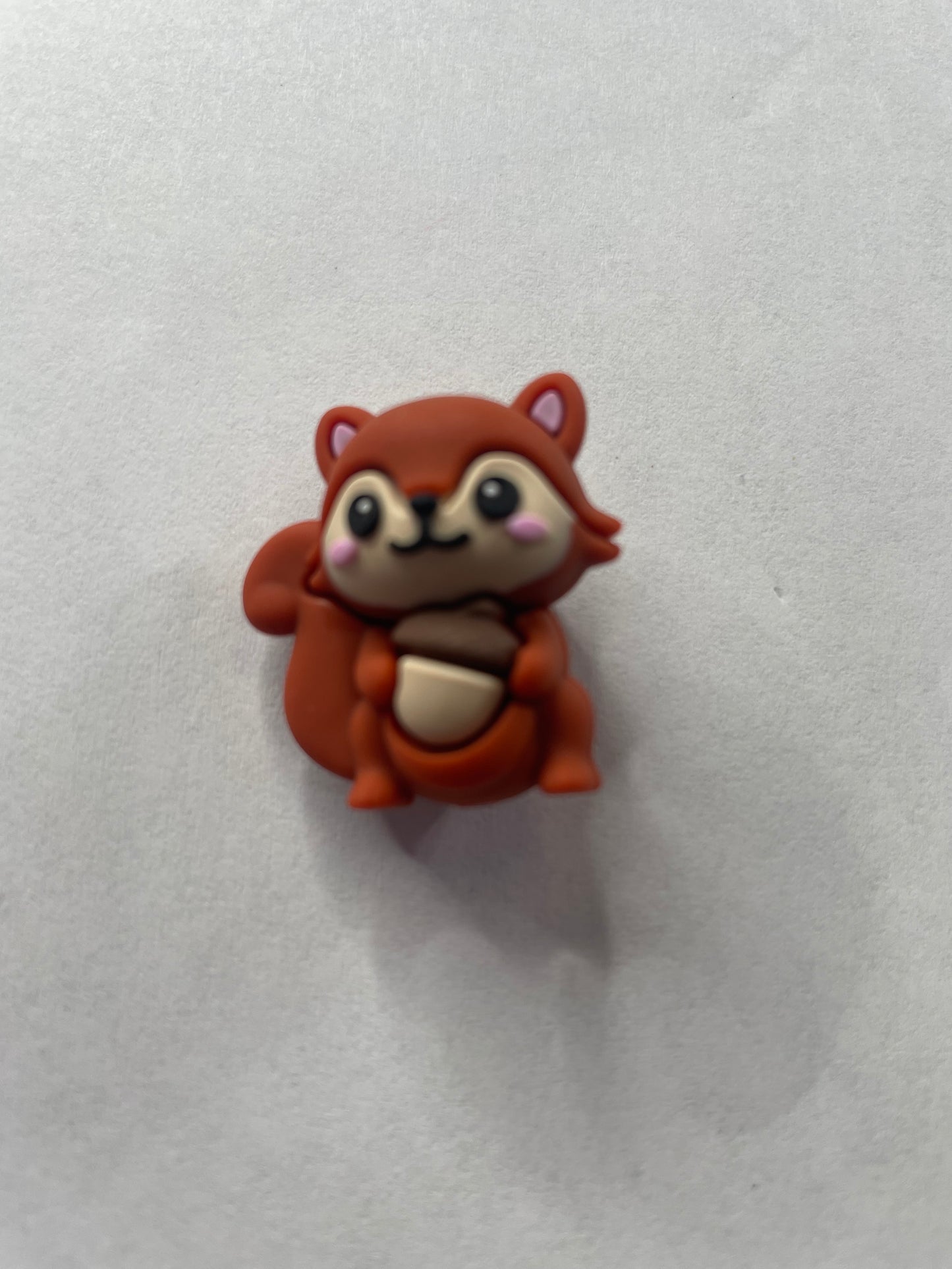 Focal 3d squirrel with nut