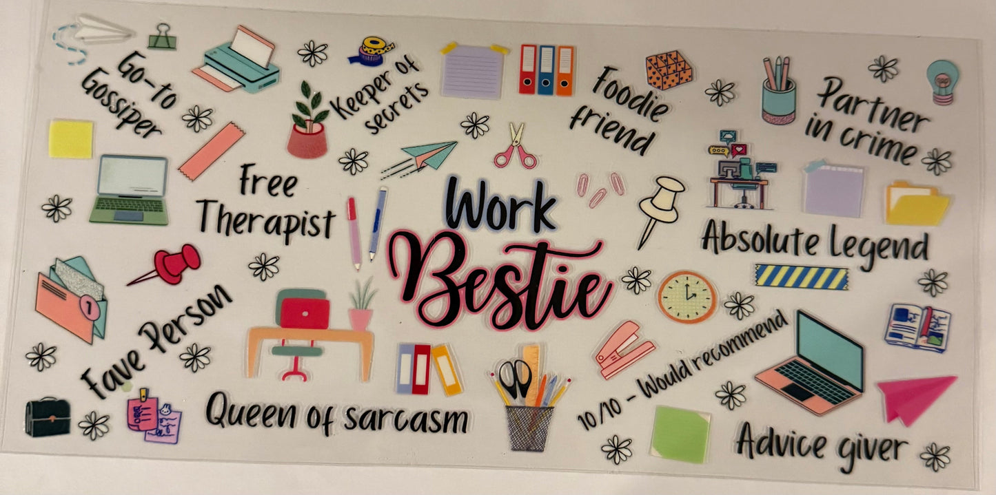 uvdtf transfer wrap work bestie