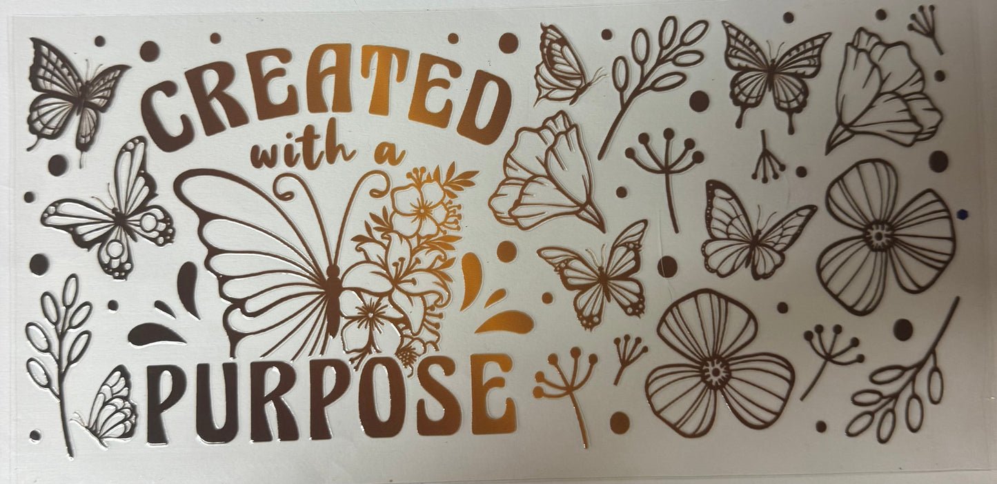uvdtf transfer wrap butterfly created with a purpose