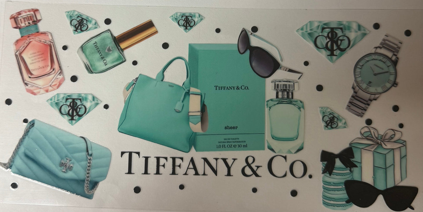 uvdtf transfer wrap Tiffany and co
