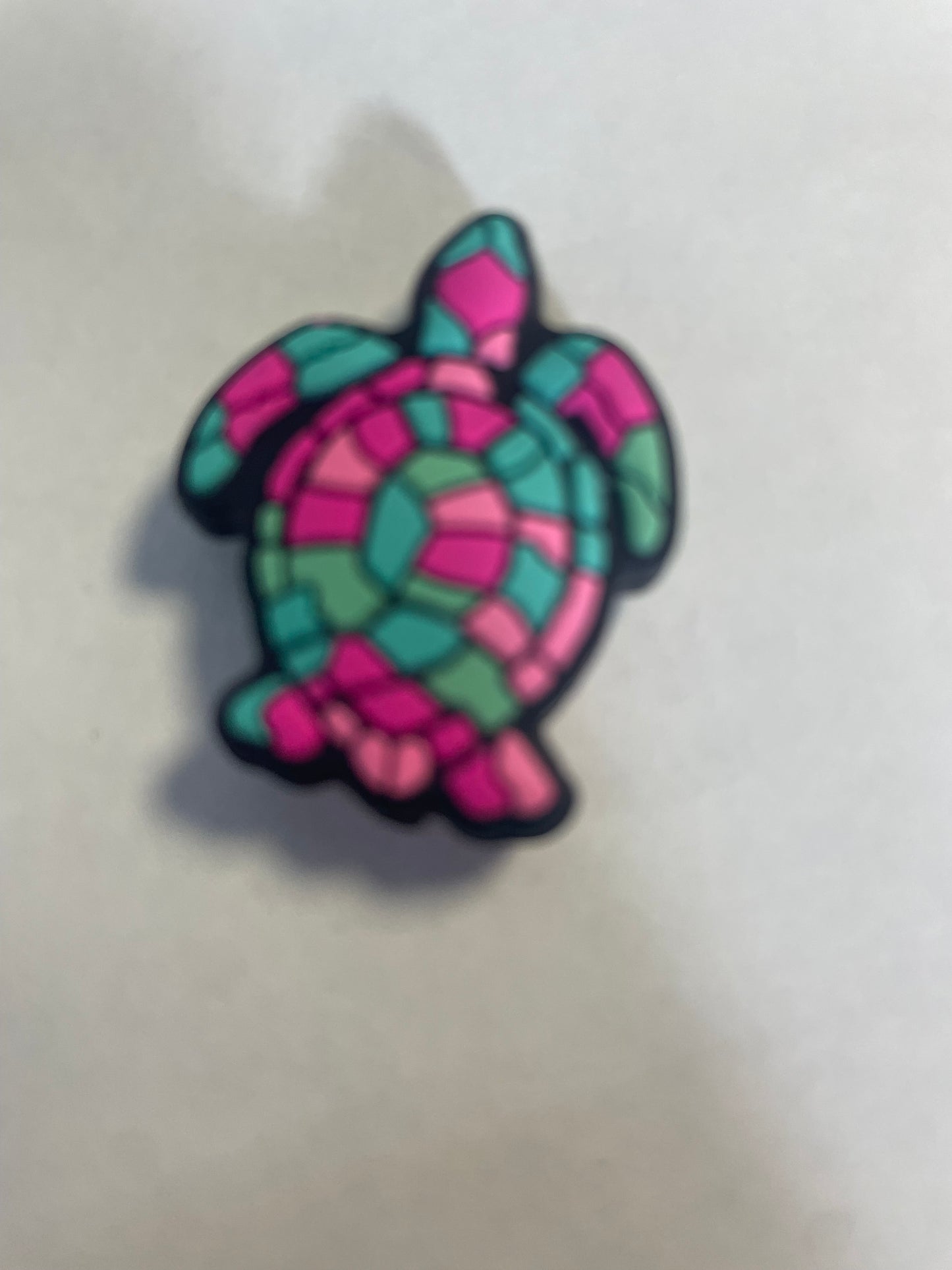 Focal 2d turtle pink and teals