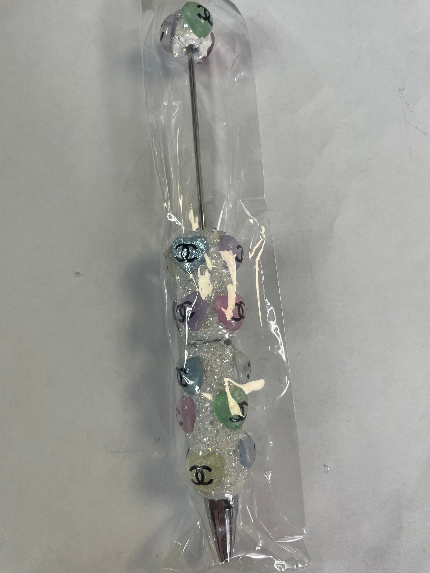 Beadable pens just the pen cc heart Mixed color