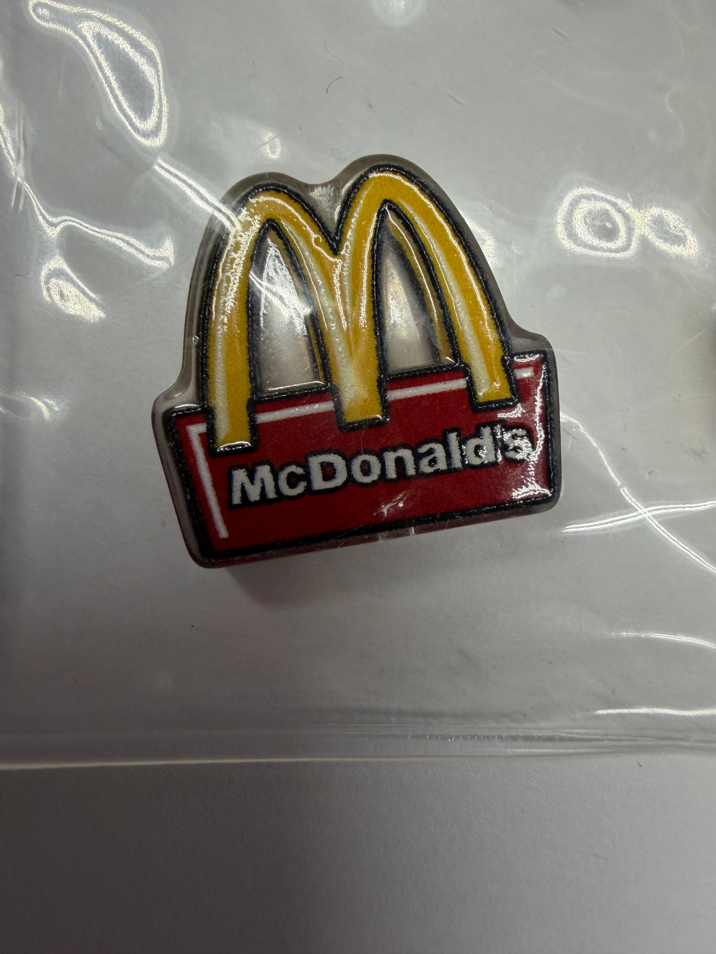 Acrylic focal McDonald’s sign