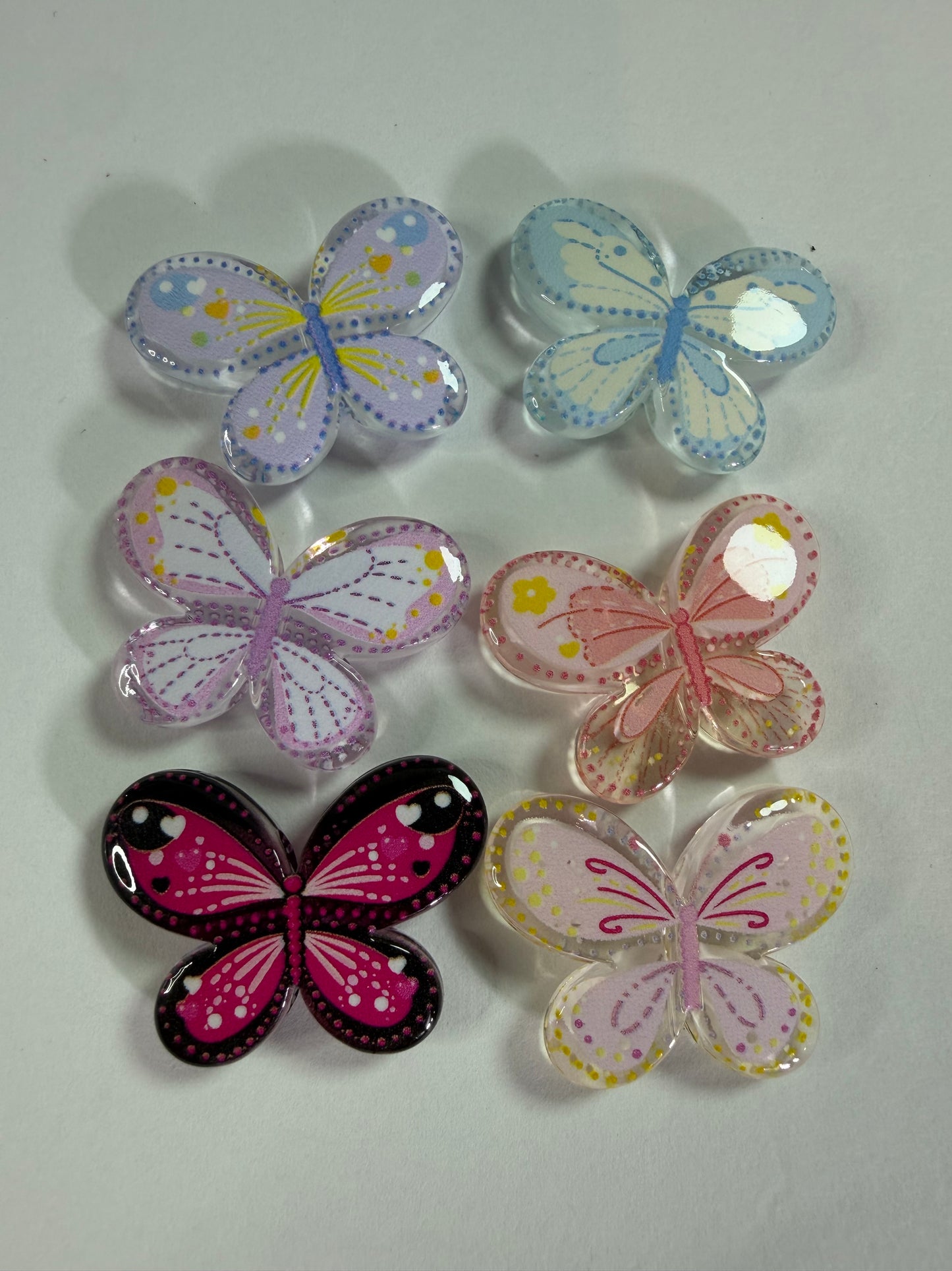 Acrylic focal butterfly mystery