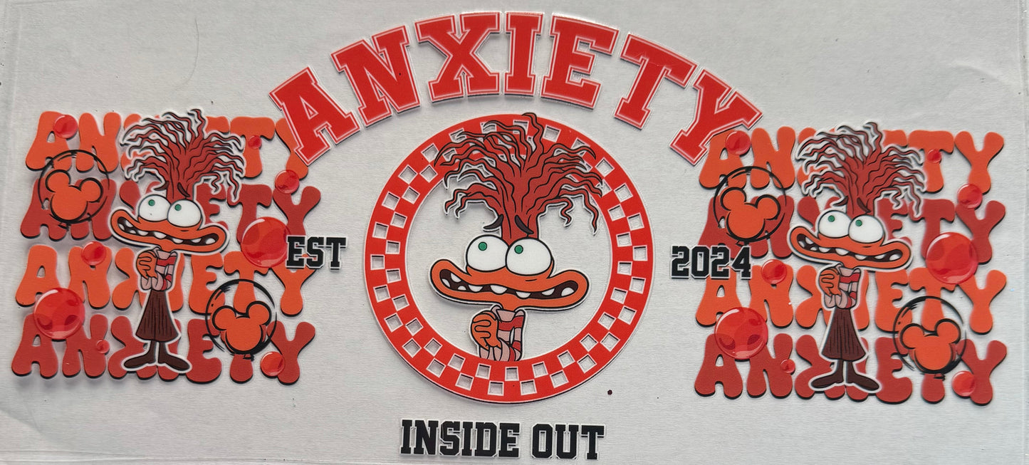 Cup wrap dtf inside out anxiety