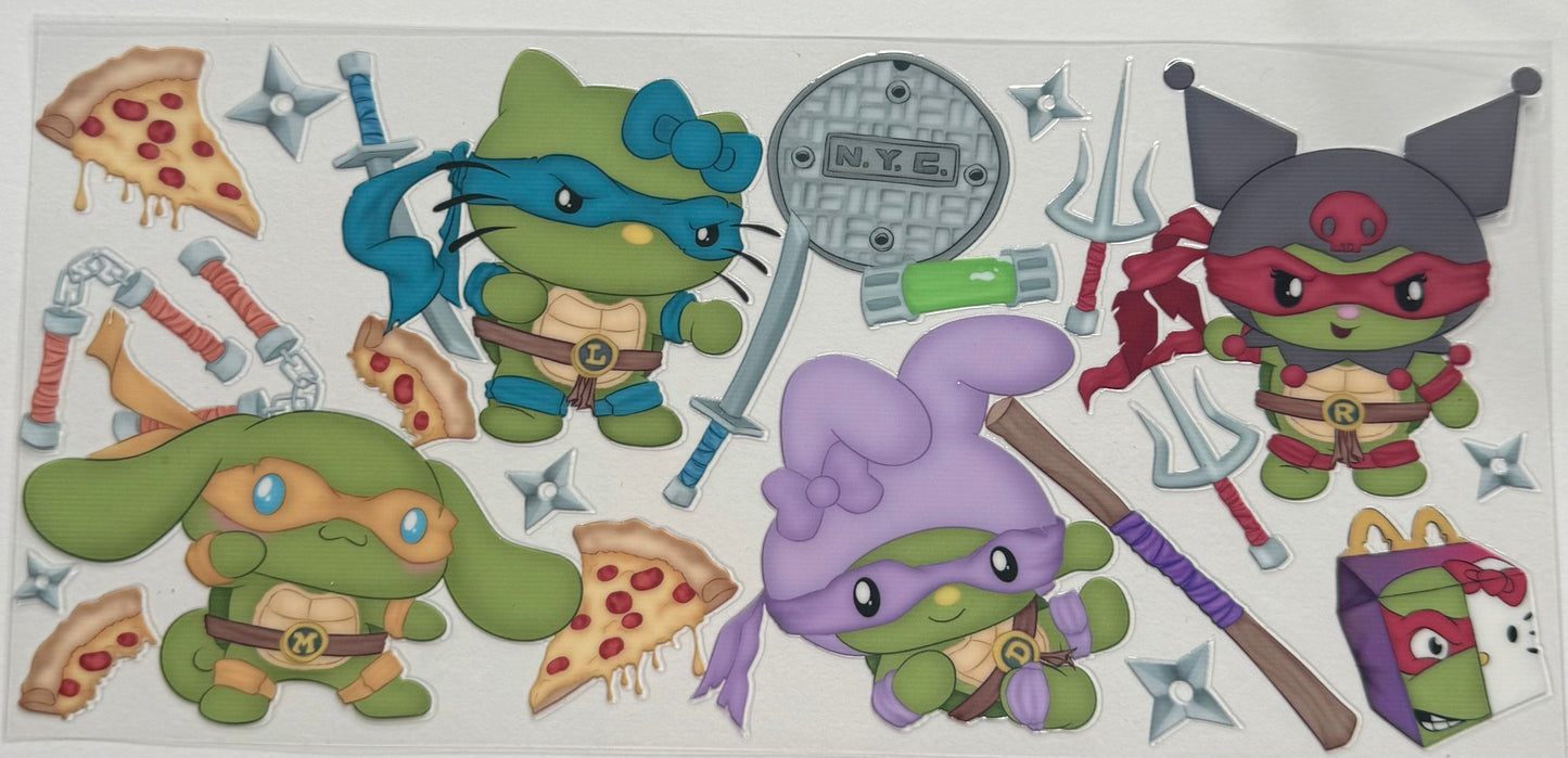 Cup wraps uvdtf Hello kitty Ninja turtles McDonald’s collab