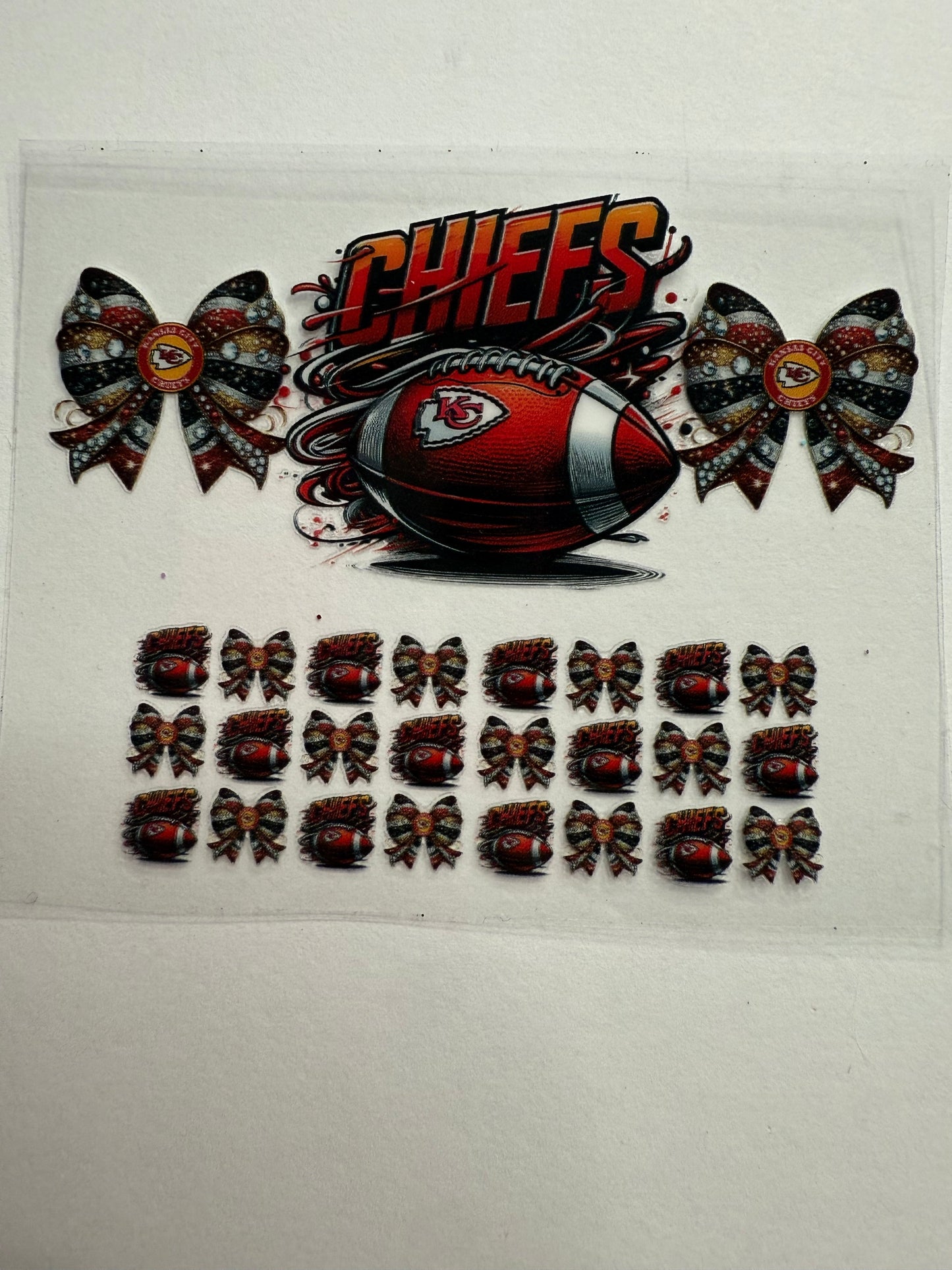 Uvdtf wraps Mini Stanley chiefs footballs
