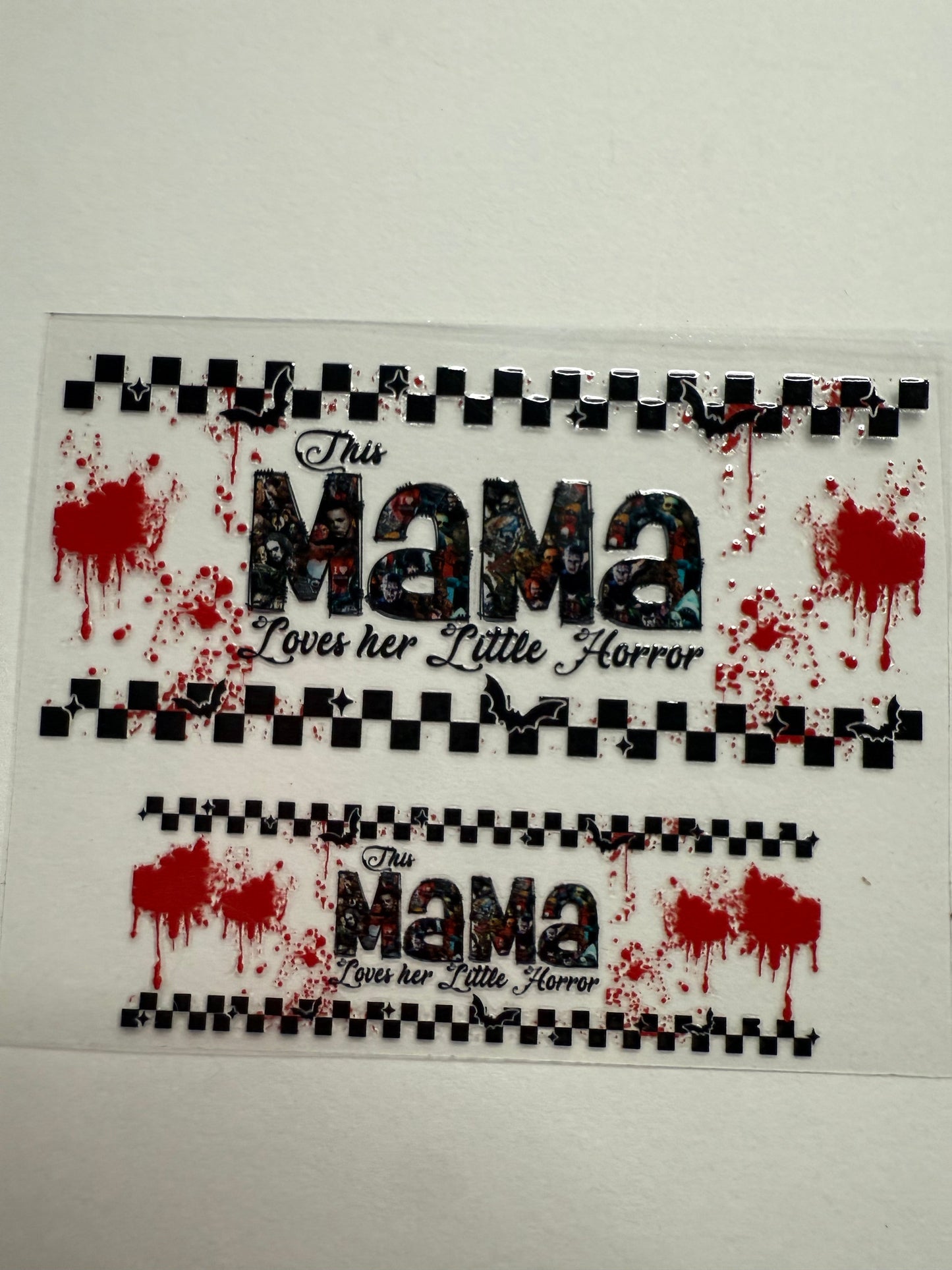 Uvdtf wraps Mini Stanley this mama loves her little horror