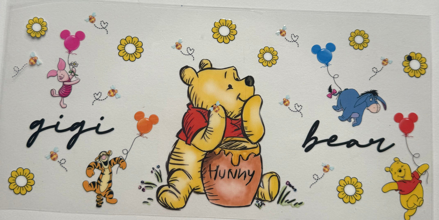 Cup wraps uvdtf Gigi Winnie the Pooh