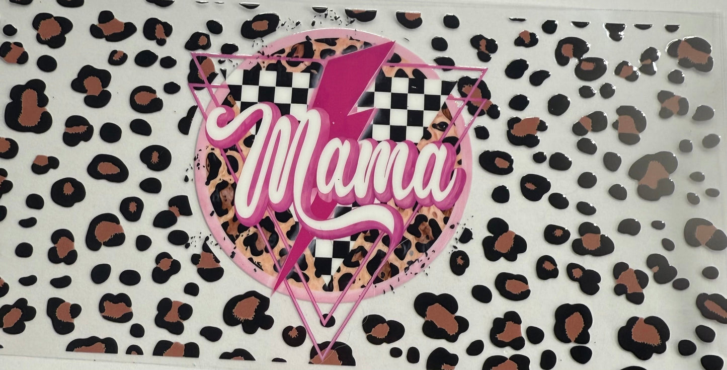 uvdtf transfer wrap cheetah mama
