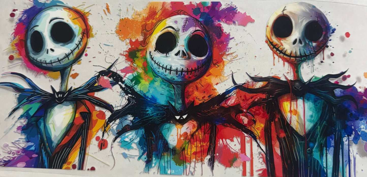 uvdtf transfer wrap Jack skeleton