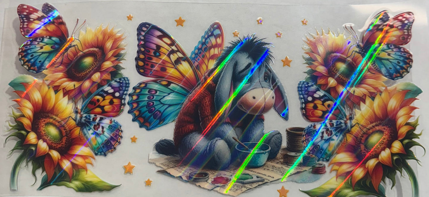 uvdtf transfer wrap Holo Eeyore