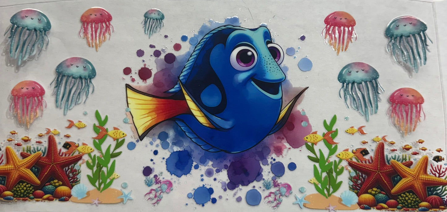uvdtf transfer wrap Finding Nemo