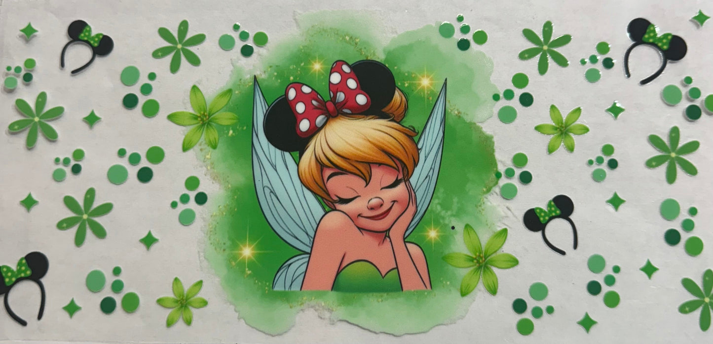 uvdtf transfer wrap Minnie tinkerbell