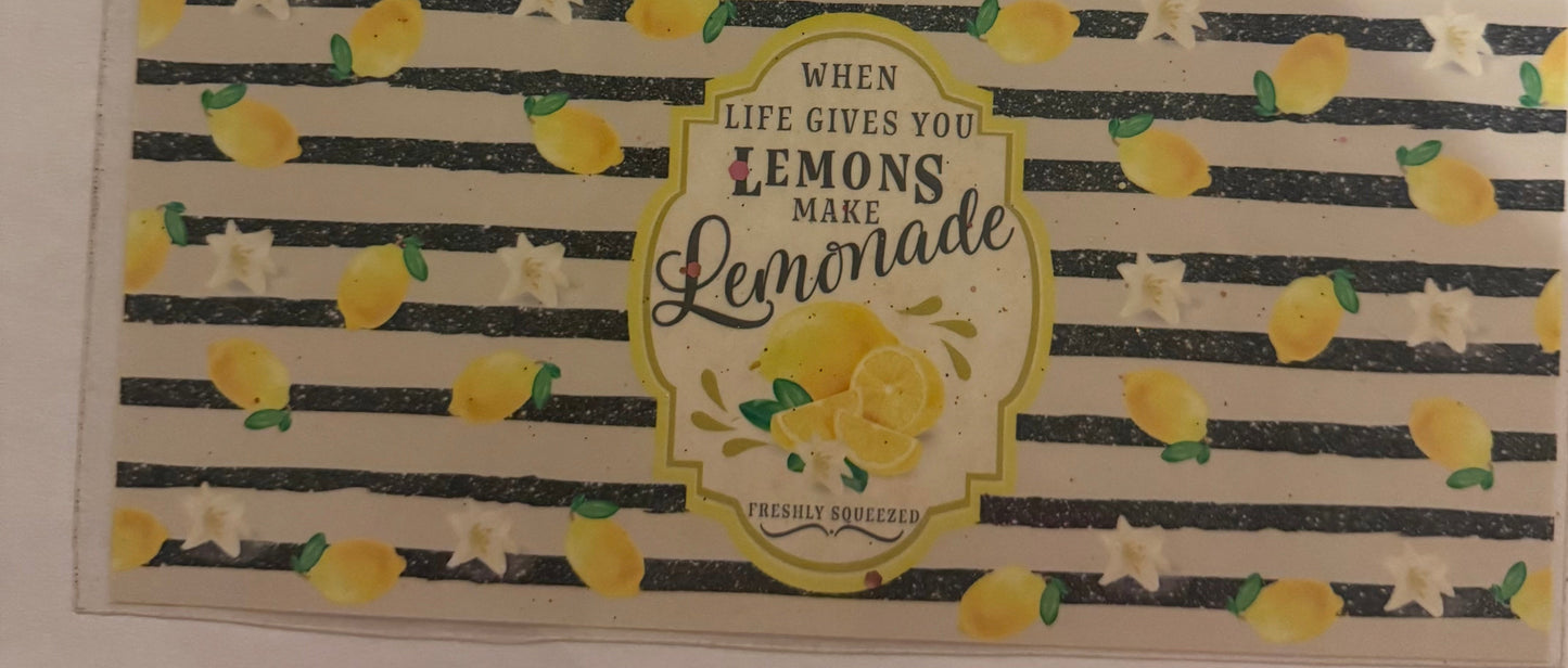Cup wraps uvdtf when life gives you lemons make lemonade