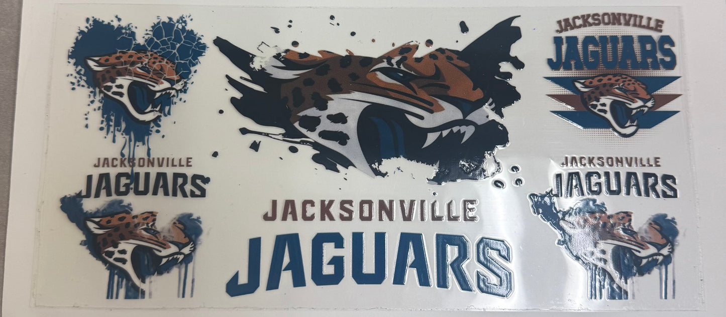 Cup wraps uvdtf Jacksonville Jaguars