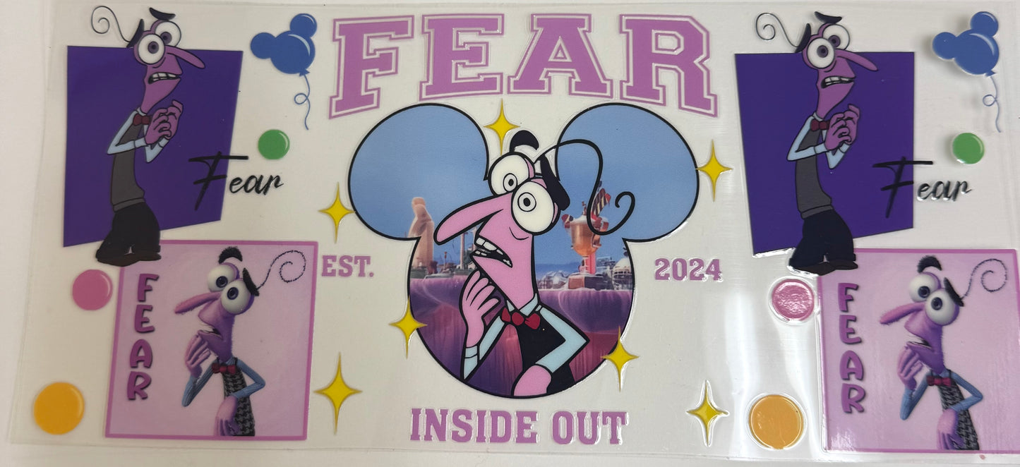 Cup wraps uvdtf inside out fear