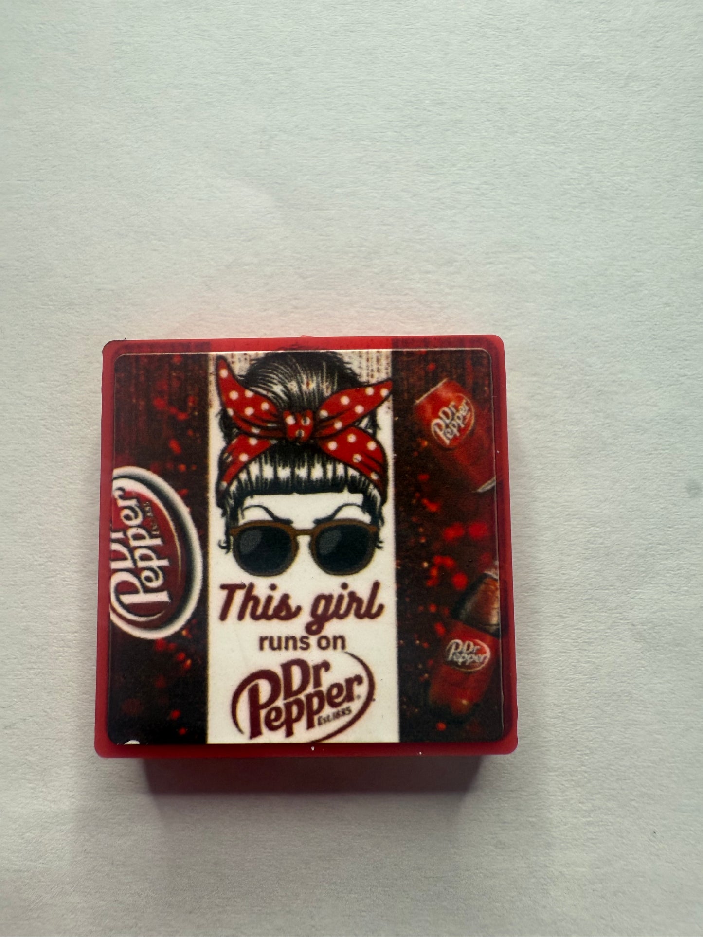 Focal 2d This girl runs on Dr Pepper