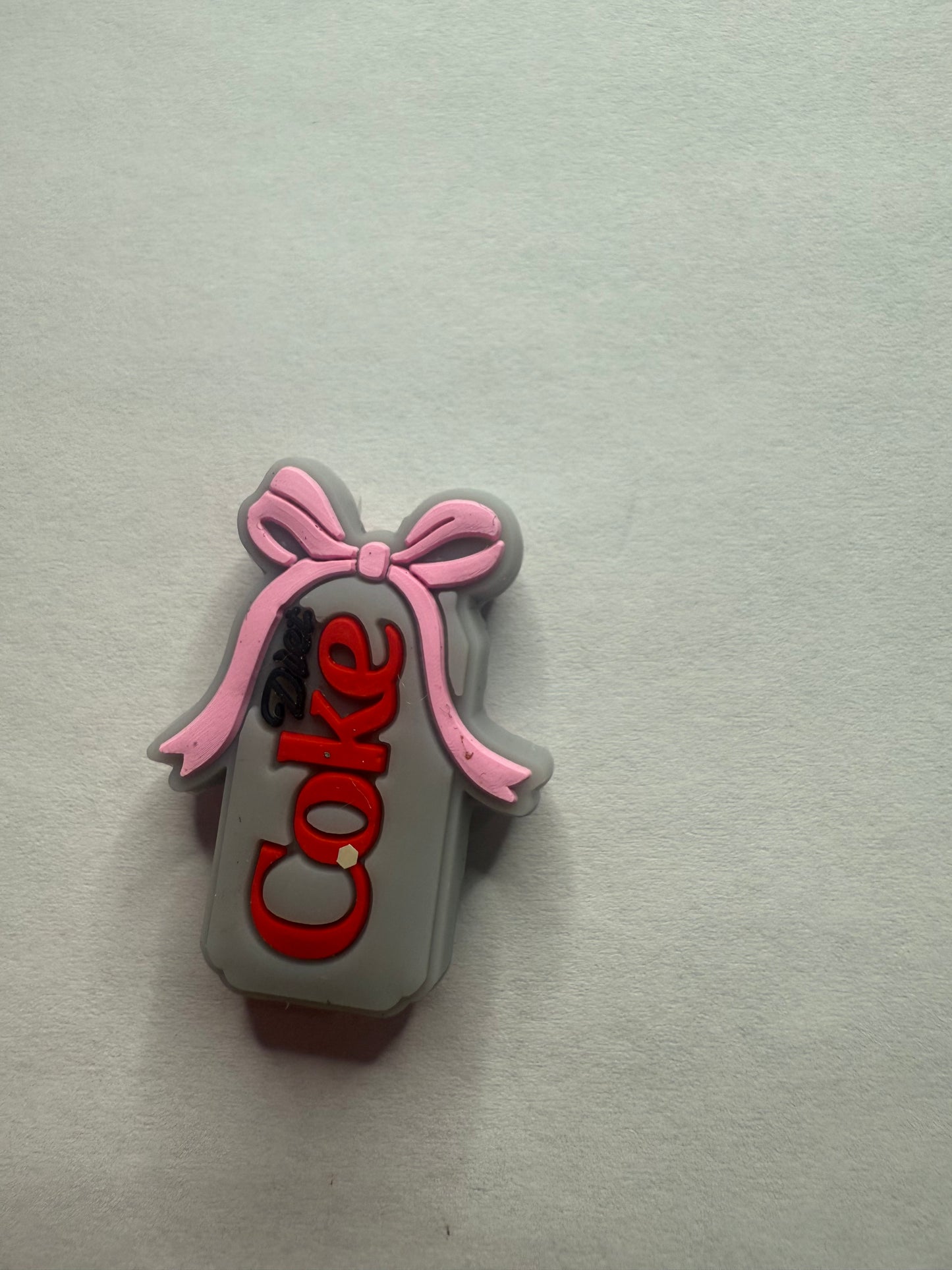 Focal 2d Diet Coke with pink bow